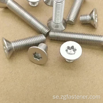 Grad 4.8 Blue White Zinc Cross Deculed Countersunk Head Screws Din965